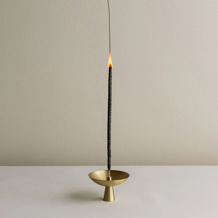 Räucherstäbchenhalter mit Aschefänger - Sternkerze