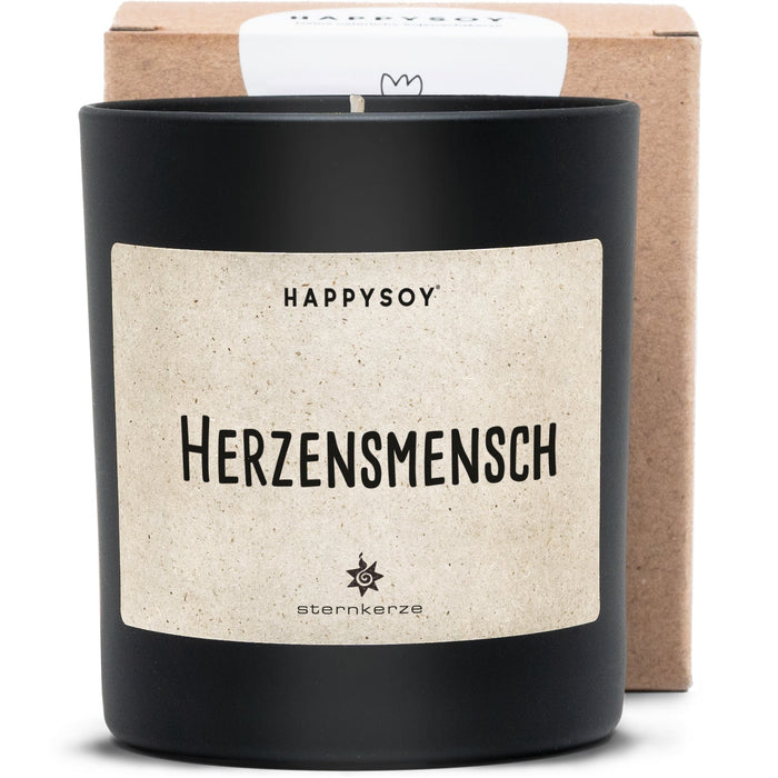 Herzensmensch - Sternkerze