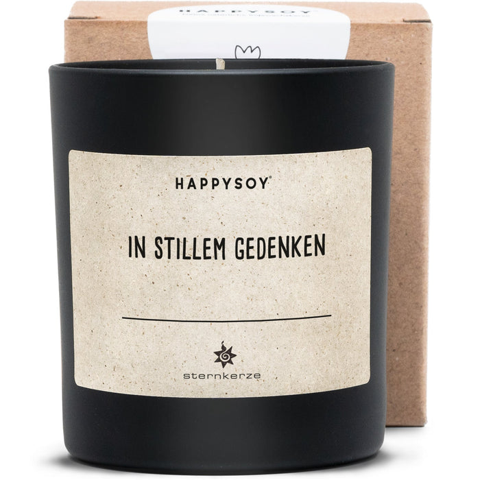 In stillem Gedenken - Sternkerze