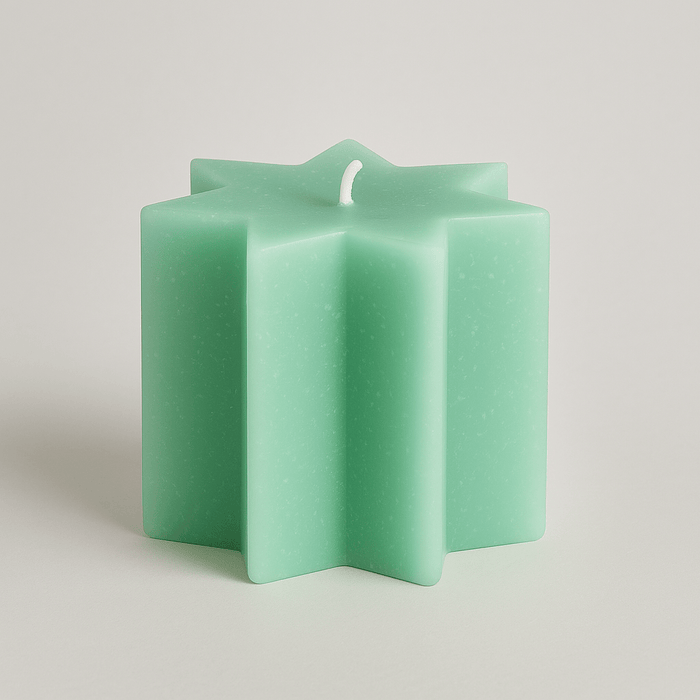 Sternkerze Mint Paraffin - Sternkerze