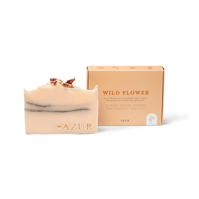 WILD FLOWER | Naturseife - Sternkerze