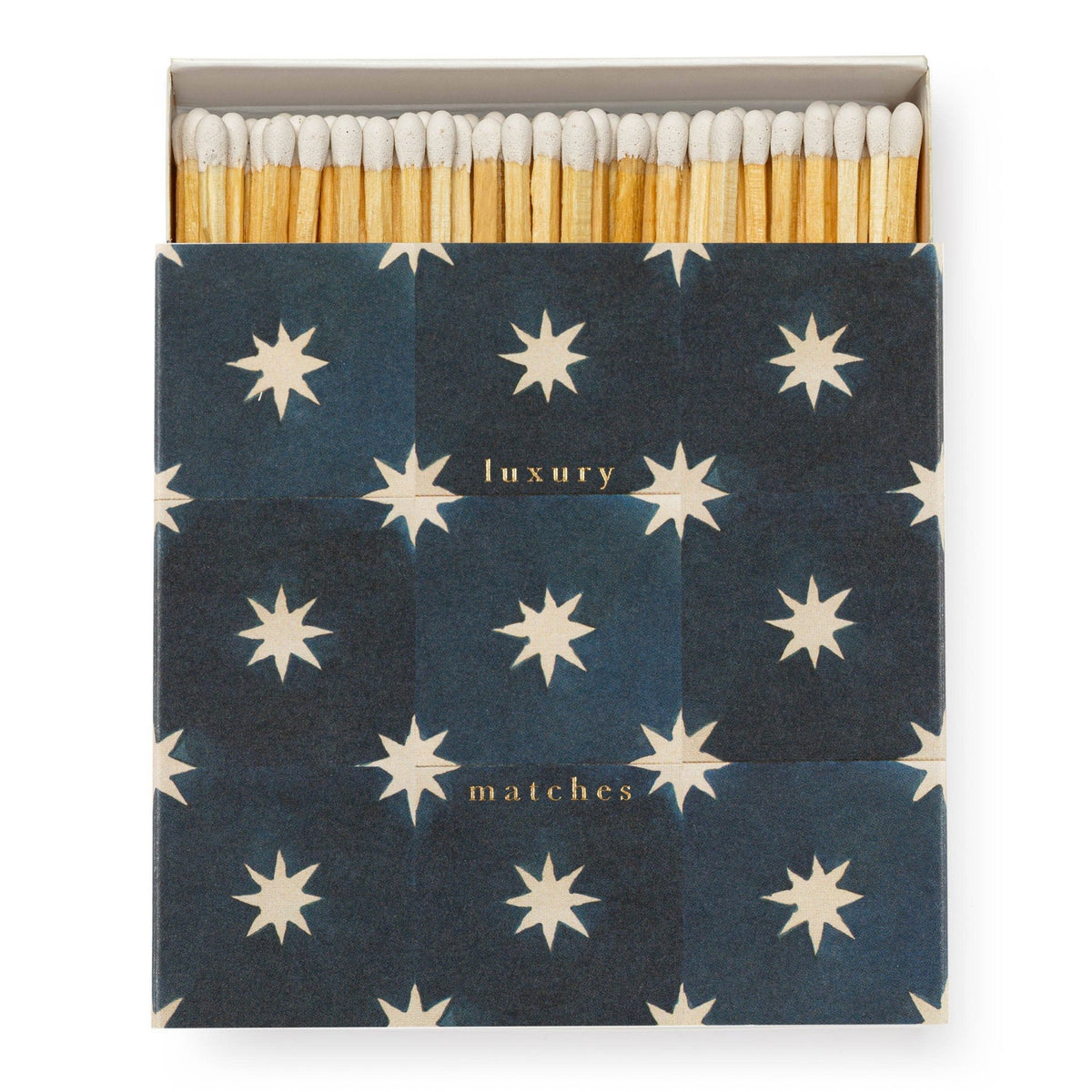 Zündhölzer | Navy Star Tile von Wanderlust - Sternkerze
